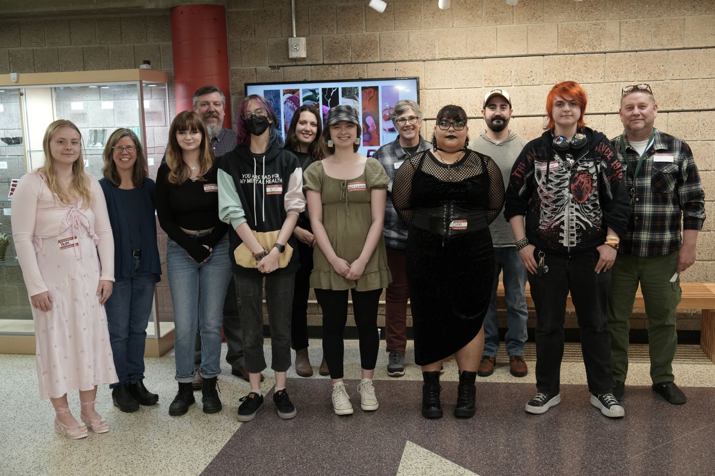 Photo of AFA Artists and Normandale Art Faculty